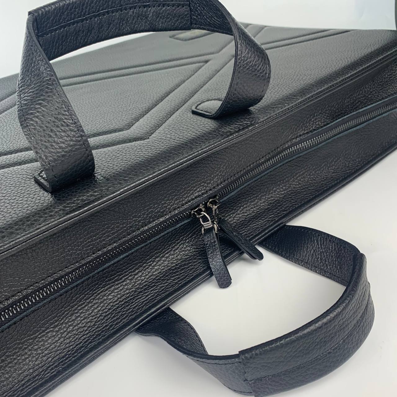 Leather storage case for backgammon/chess set 60*30cm. Personalization is available.