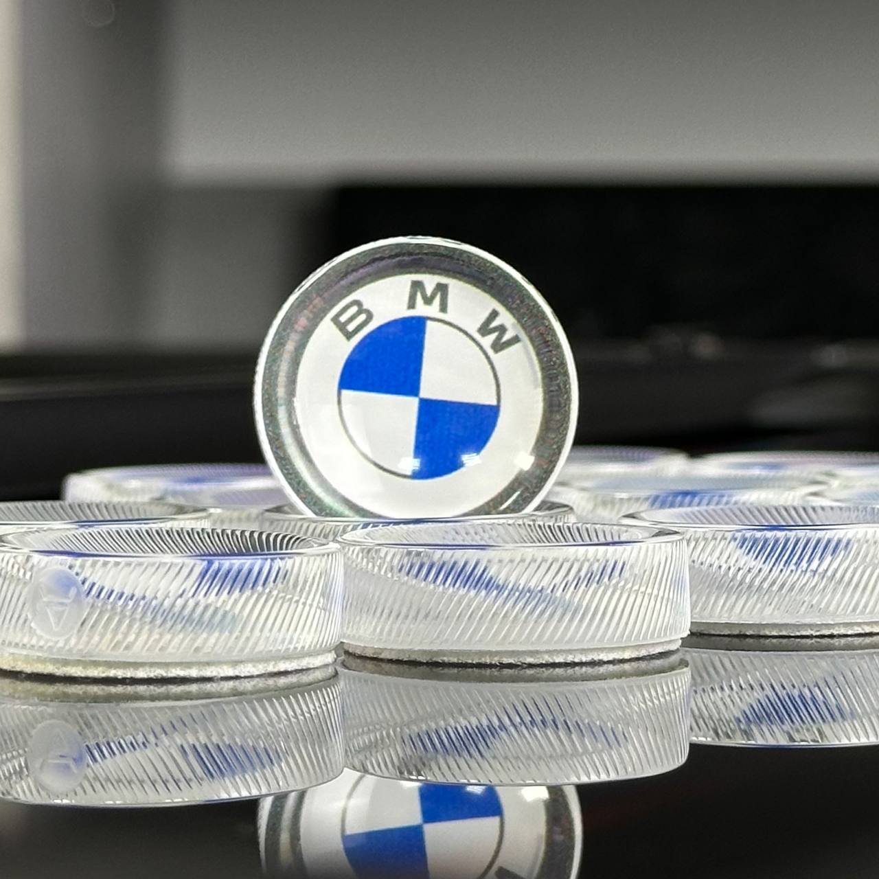 Luxury Glass Backgammon Set 61*27cm, Exclusive Car brand, Customized and Gift-ready