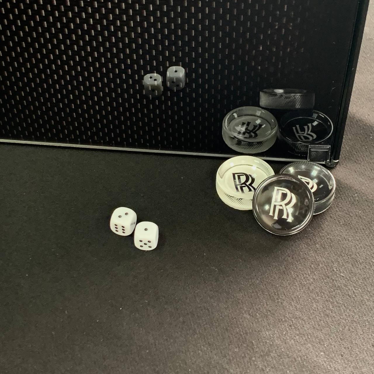 Elite Glass Backgammon Set 61*27cm, Car brand, Customized and Gift-ready