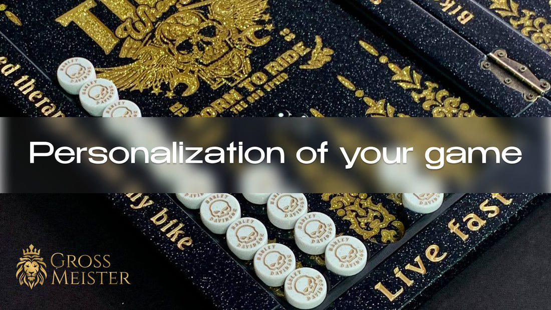 Backgammon, Chess and Domino Personalization