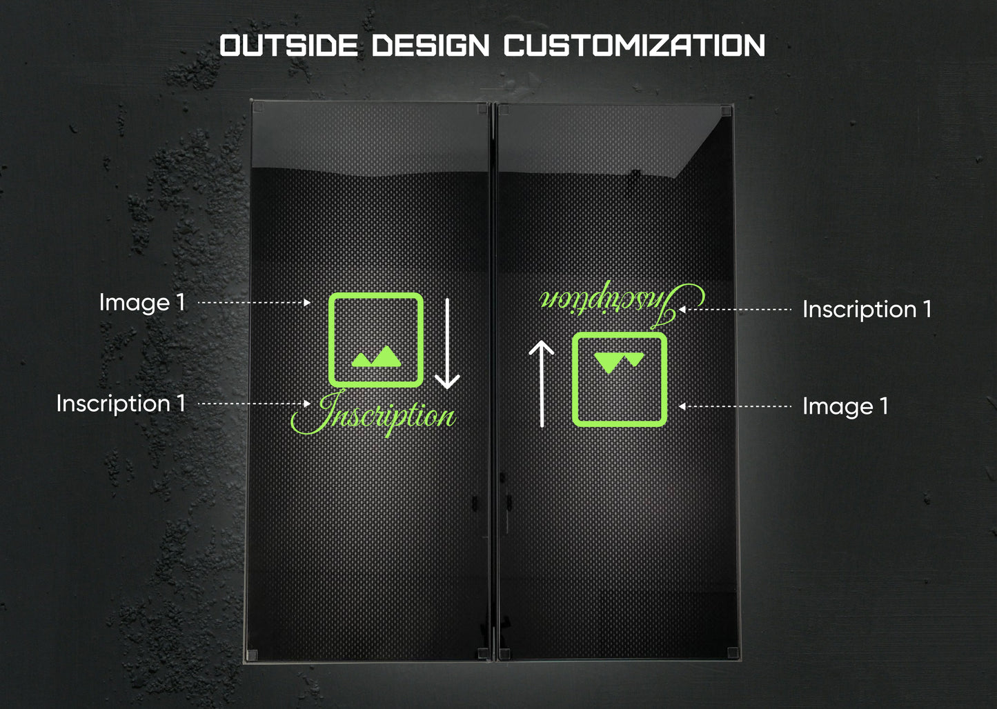 Customizable Glass Backgammon Set – Create Your Elegant Board & Chips with Free Shipping