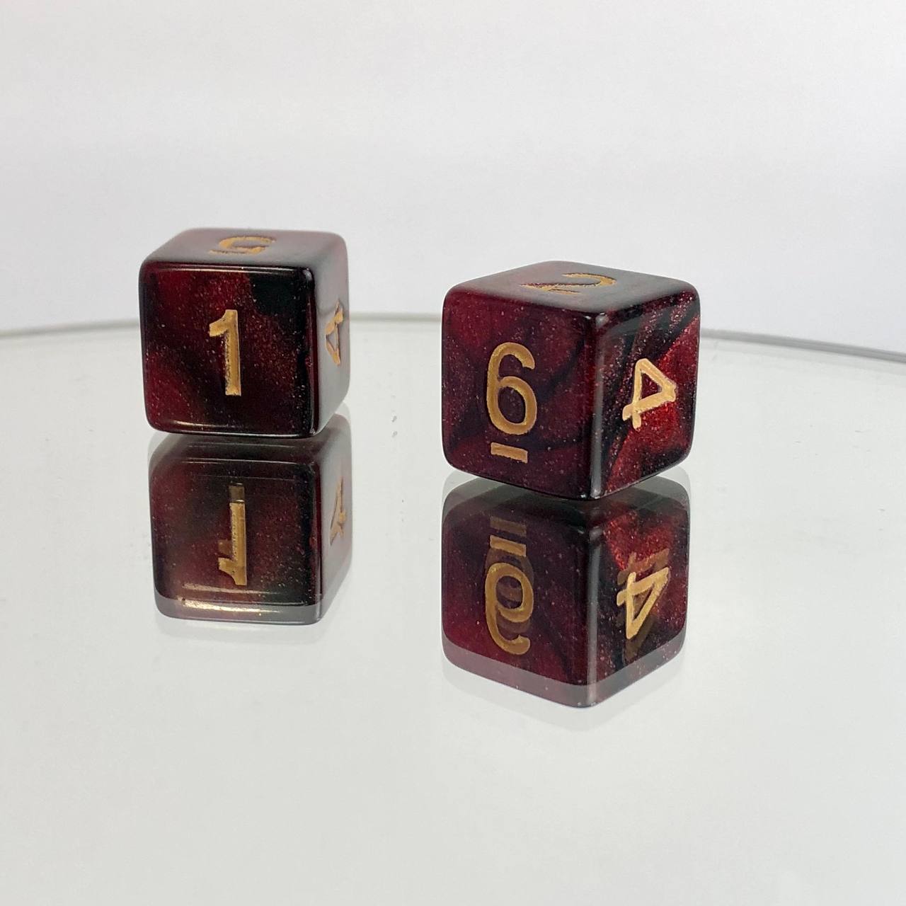 Plastic Dice pair to your game in the assortment.