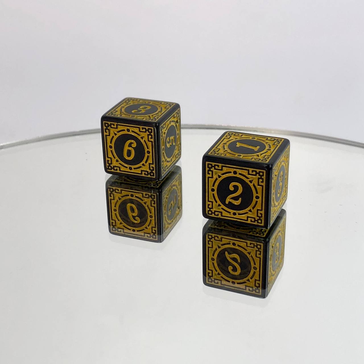 Plastic Dice pair to your game in the assortment.