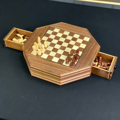 Magnetic Wooden Chess Set 35mm - Perfect Blend of Tradition and Modernity, Gift ready