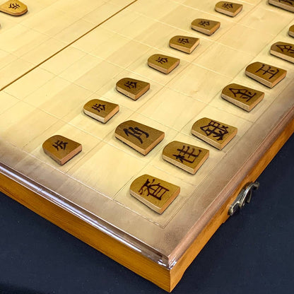 Shogi Board game, Japanese chess, unusual gift for couple, wooden board game, intelligent gift