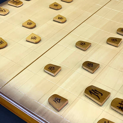 Shogi Board game, Japanese chess, unusual gift for couple, wooden board game, intelligent gift