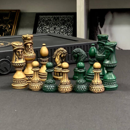 Premium Acrylic Chess Set (Pieces Only) with Storage Case – Free Global Delivery | Gift-ready