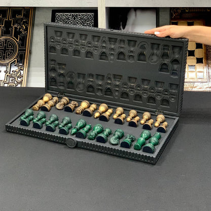 Premium Acrylic Chess Set (Pieces Only) with Storage Case – Free Global Delivery | Gift-ready