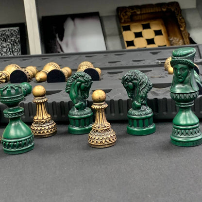 Premium Acrylic Chess Set (Pieces Only) with Storage Case – Free Global Delivery | Gift-ready