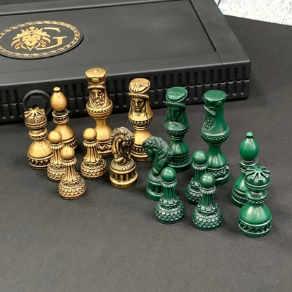 Premium Acrylic Chess Set (Pieces Only) with Storage Case – Free Global Delivery | Gift-ready