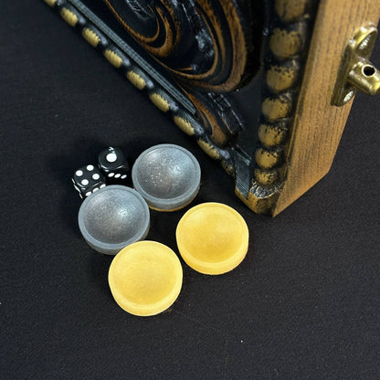 Exclusive Wooden Backgammon "Vigro Zodiac". Customize and Gift-ready