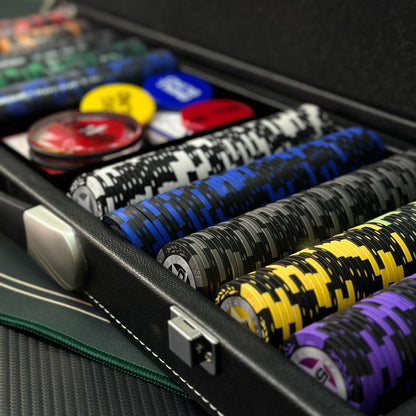 Poker 500 Chips Set: The Ultimate Poker Experience with Free International Shipping Gift-ready Unusual