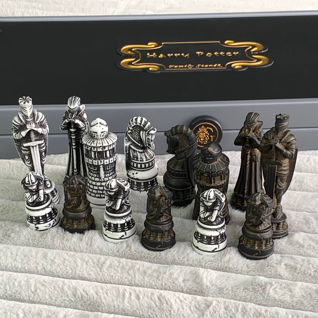 Chess Pieces Set - A Magical Collection for Fans and Collectors, Acrylic store chess pieces in storage case