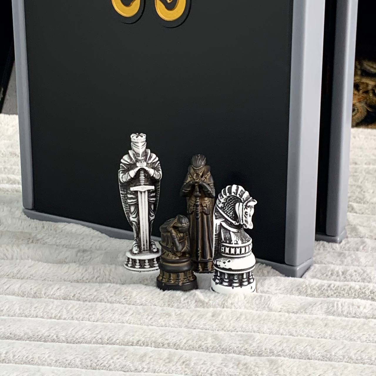 Chess Pieces Set - A Magical Collection for Fans and Collectors, Acrylic store chess pieces in storage case