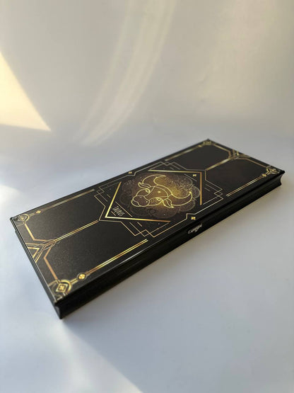 Stylish & Modern Glass Backgammon Board Game Set, Gift-ready. Customization is available.