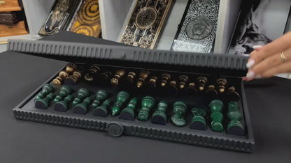 Premium Acrylic Chess Set (Pieces Only) with Storage Case – Free Global Delivery | Gift-ready