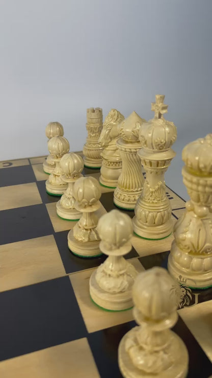 Exquisite Collectible Chess Pieces for your game board. Gift-ready